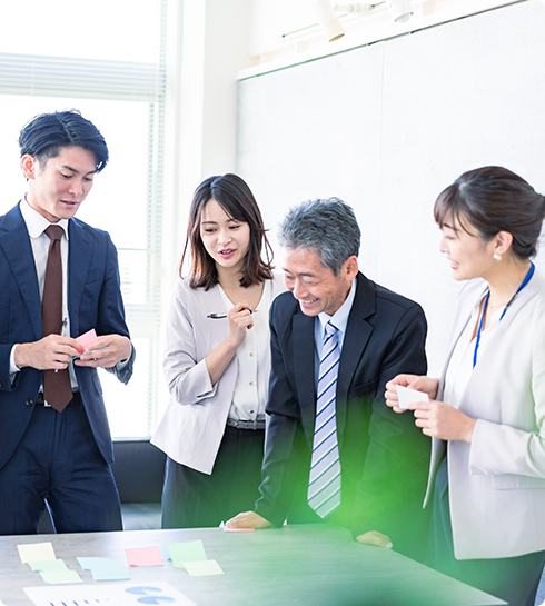 打ち合わせの様子